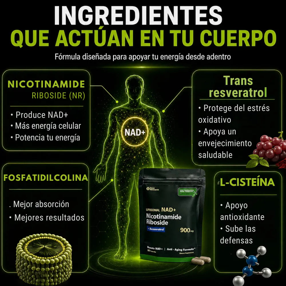 Nadvance™: Si tu cuerpo ya no responde igual, recupera energía con 2 cápsulas al día
