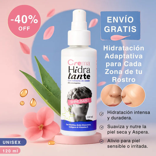 RosavitaE ®️ – única con tecnología que regula tu hidratación según la necesidad en cada zona de tu rostro