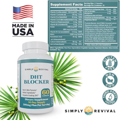 Capilox™ – Bloqueador Natural de DHT para un Cabello Más Fuerte y Abundante