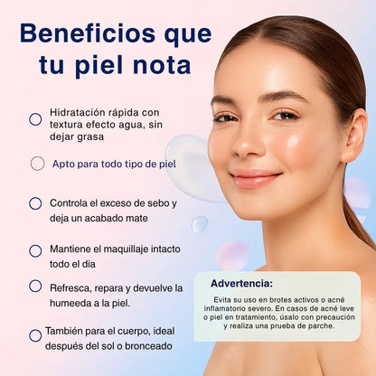 RosavitaE ®️ – única con tecnología que regula tu hidratación según la necesidad en cada zona de tu rostro