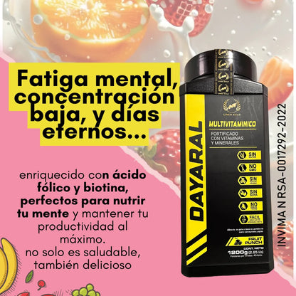ProVital Multivitamínico ©️: ¡Mejora tu salud, rendimiento físico y refuerza tus defensas!