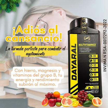 ProVital Multivitamínico ©️: ¡Mejora tu salud, rendimiento físico y refuerza tus defensas!