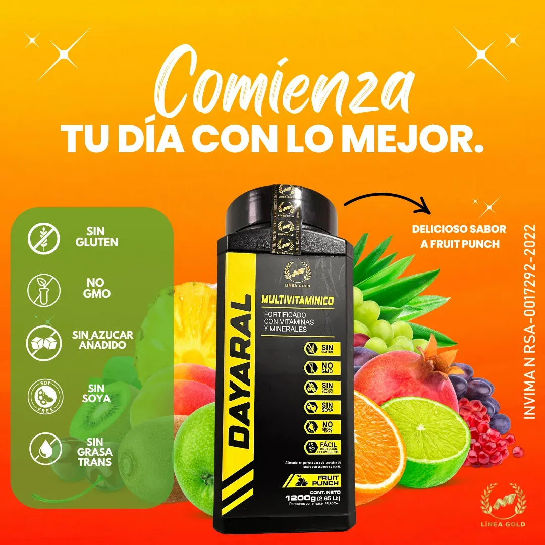 ProVital Multivitamínico ©️: ¡Mejora tu salud, rendimiento físico y refuerza tus defensas!
