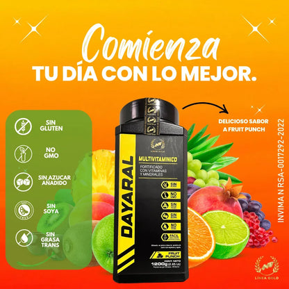 ProVital Multivitamínico ©️: ¡Mejora tu salud, rendimiento físico y refuerza tus defensas!