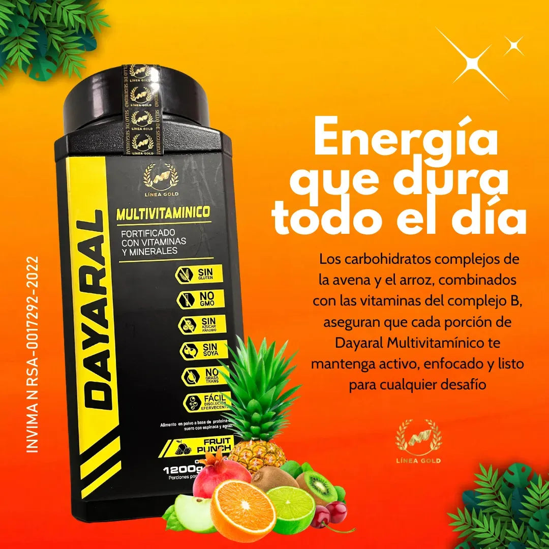 ProVital Multivitamínico ©️: ¡Mejora tu salud, rendimiento físico y refuerza tus defensas!