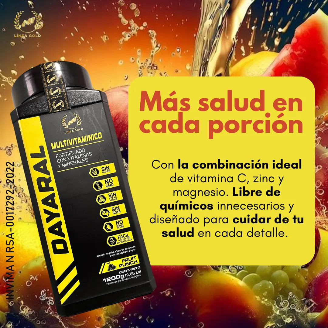 ProVital Multivitamínico ©️: ¡Mejora tu salud, rendimiento físico y refuerza tus defensas!